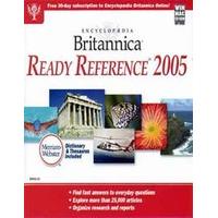 Encyclopedia Britannica Ready Reference 2005 (PC) Disc Only