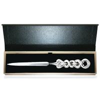 english pewter celtic knot ii letter opener