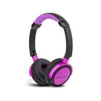 energy sistem energy dj 400 deep bass dj style headphone black violet  ...