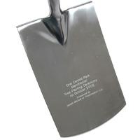 Engraved Spade