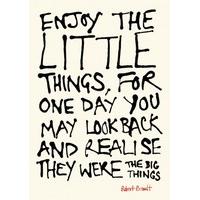 Enjoy The Little Things | General Card | LL1112