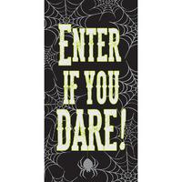 Enter if You Dare Halloween Door Poster