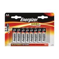 Energizer Max (AA) Alkaline Batteries (Pack of 12 Batteries)
