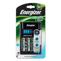 Energizer 1 Hour Battery Charger + 4 x AA 2300mAh Rechargeable Batteries