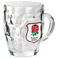 England Dimpled Tankard Pint Gla...