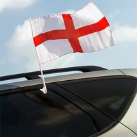 England Car Flag (Pack of 4)