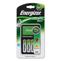 Energizer Maxi 2000 Battery Charger with 4x AA 2000mAh Batteries