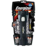 Energizer Hardcase Pro 4AA Torch 4 Super Bright LEDs 23hr Weatherproof Shatterproof Lens Ref 630060