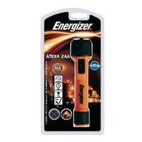 Energizer Atex Pocket LED Torch Waterproof 2AA Orange Ref Ref 638574