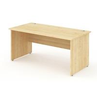 Energy Panel End Rectangular Desk Maple 1400mm