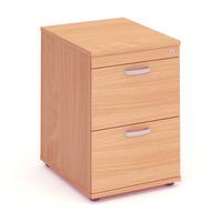 Energy Filing Cabinet 2 Drawers Beech