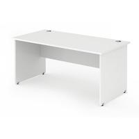 energy panel end rectangular desk white 1200mm