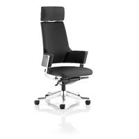 Enterprise High Back Black Fabric Chair