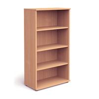 energy bookcase 4 shelves beech