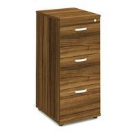 Energy Filing Cabinet 3 Drawers Walnut