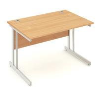 Energy Cantilever Rectangular Desk Beech 1200mm