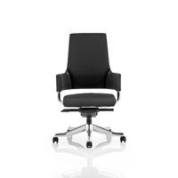 Enterprise Medium Back Black Fabric Chair