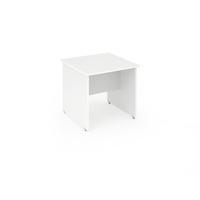 Energy Panel End Return Desk White