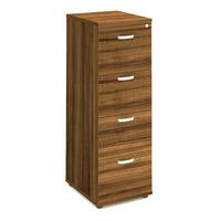 Energy Filing Cabinet 4 Drawers Walnut