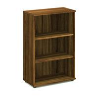 energy bookcase 3 shelves walnut