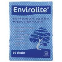 Envirolite Lightweight 290x360mm Blue All Purpose Cloths ELF1000S