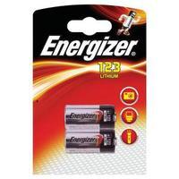 Energizer Photo 123 Lithium Battery 1 x Pack of 2 Batteries for