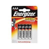 Energizer Max AAA Alkaline Batteries Pack of 8 Batteries E300112100