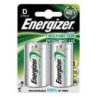 Energizer D NiMH 2500mAh Rechargeable Battery Pack of 2 626149