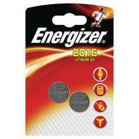 Energizer 2016CR2016 Lithium Speciality Batteries Pack of 2 626986