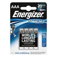 Energizer AAA Ultimate Lithium Batteries Pack of 4 632965