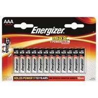 Energizer MAX E92 AAA Batteries Pack of 12 E300103700