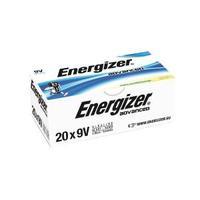 Energizer Advanced 522 9V Batteries Pack of 20 E300488300