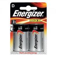 Energizer MAX E95 D Batteries Pack of 2 E300129200