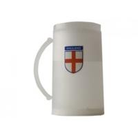 England Design Frosty Mug With 3 Colour Printed Logo