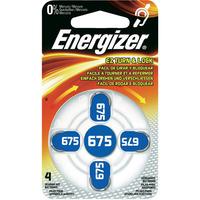 Energizer 634925 ZA675 hearing aid batteries 1.4V x4