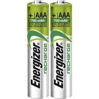 Energizer 638625 Rechargeable AAA Battery x2 NiMH 1.2V 850mAh