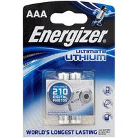 Energizer Ultimate Lithium AAA Batteries - Pack of 2 (FR03 MN2400)