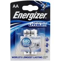 Energizer Ultimate Lithium AA Batteries - Pack of 2 (FR6 MN1500)