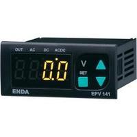 Enda EPV241-R-230 Programmable LED voltmeter EPV141-R ±500 V/AC/DC Assembly dimensions 70 x 29 mm