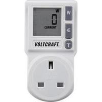 Energy consumption meter VOLTCRAFT EM 1000 UK built-in child safety guard, Selectabl