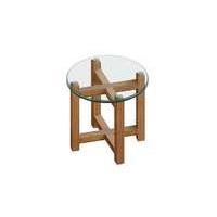 Enzo Glass Lamp Table