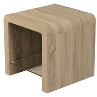 encore havana oak end table