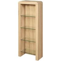 encore sonoma oak dvd storage unit