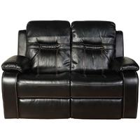 Enfield Black 2 Seater Sofa