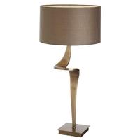 Enzo Antique Brass Large Table Lamp