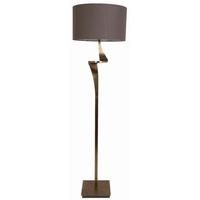 Enzo Floor Lamp Antique Brass