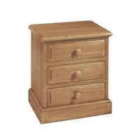 English Heritage Pine Bedside Cabinet