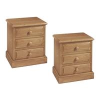 English Heritage Pine Bedside Set