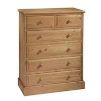 English Heritage Pine 6 Drawer Chest