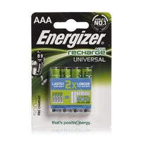 Energizer NiMH Rechargable Batteries AAA 500mAh 1.2V 4pk